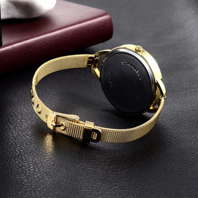 hot sale luxury women's watches fashion gold watch women watches bracelet ladies watch female clock reloj mujer zegarek damski