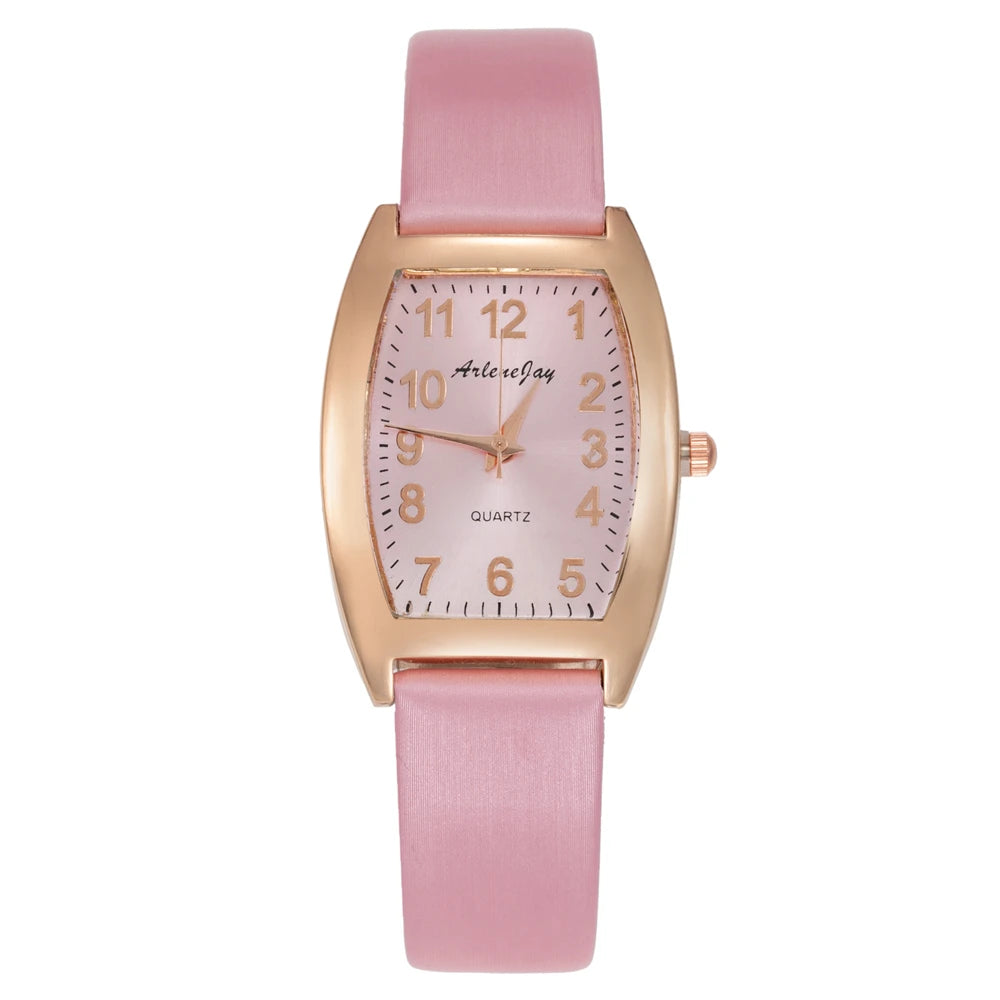 Rectangle Women Watches Qualities Ladies Wristwatches Quartz Leather Clock 2022 Bayan Kol Saati Female Dress Watch Gift Relógio