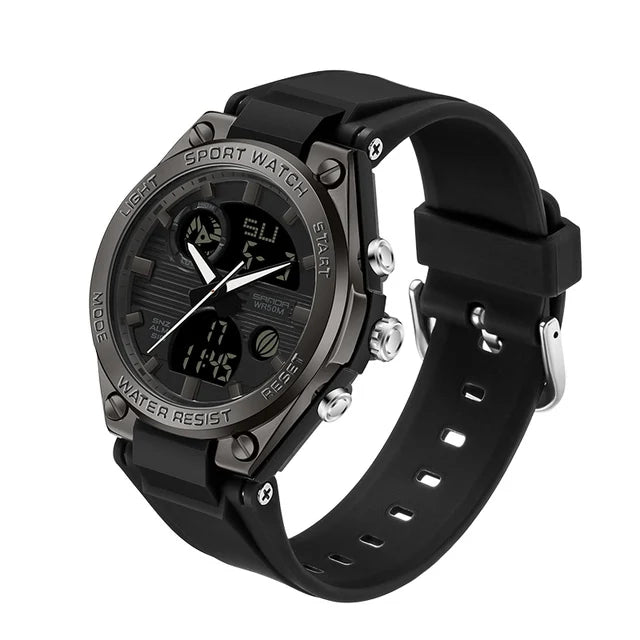 Sanda Brand Casual Fashion Watch Women Sport Chronograph Lady Quartz Wristwatch 50m Waterproof Female Girl Wrist Watch 6067