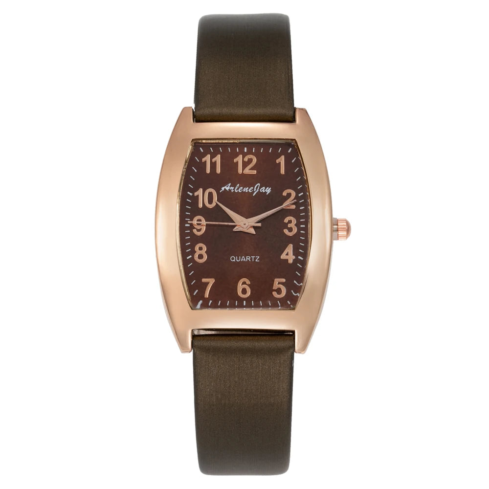 Rectangle Women Watches Qualities Ladies Wristwatches Quartz Leather Clock 2022 Bayan Kol Saati Female Dress Watch Gift Relógio