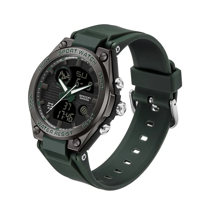 Sanda Brand Casual Fashion Watch Women Sport Chronograph Lady Quartz Wristwatch 50m Waterproof Female Girl Wrist Watch 6067