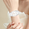 LIGE Fashion Luxury Woman Watch Simple Elegant Stainless Steel Casual Quartz Watches for Women Calendar Ladies Romantic Gift New