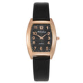 Rectangle Women Watches Qualities Ladies Wristwatches Quartz Leather Clock 2022 Bayan Kol Saati Female Dress Watch Gift Relógio